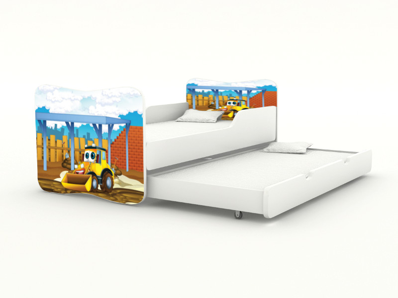 Becks posteľ s výsuvným lôžkom Digger